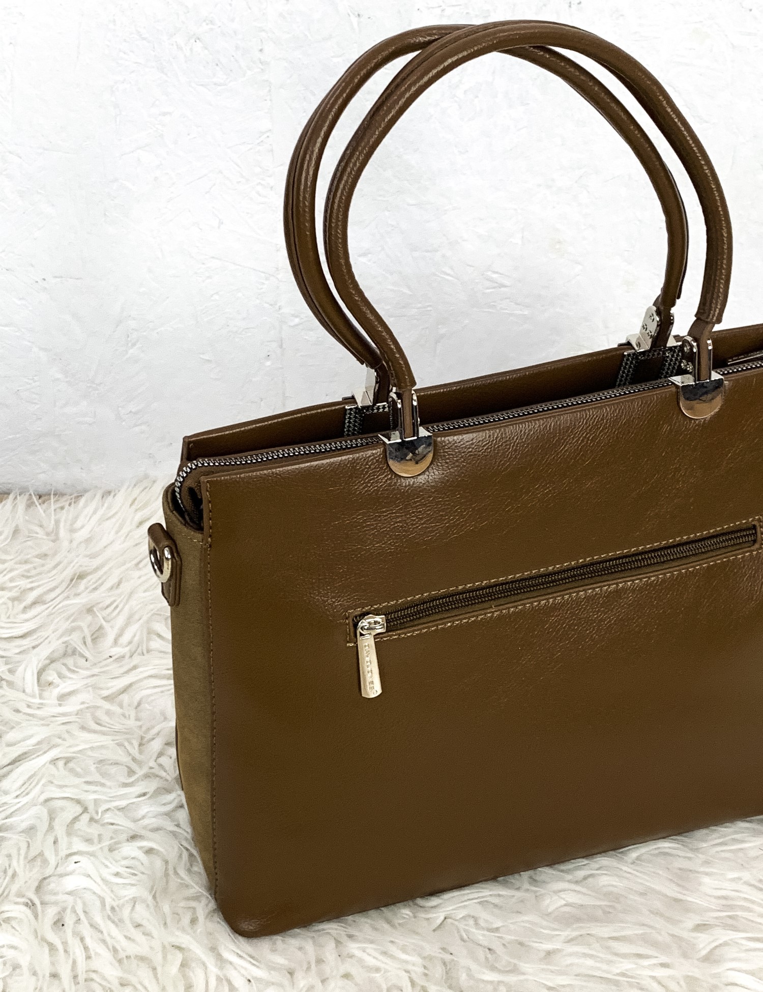 David Jones γυναικεία καφέ τσάντα CM6563K φωτογραφία